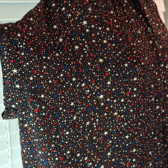 Madewell Women's Size M Starfield Button Up Casual Blouse - Picture 11 of 14